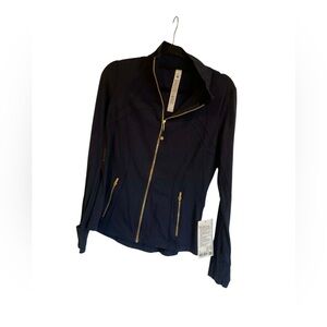 NWT Lululemon define jacket nulu TRUE NAVY/GOLD Size 10